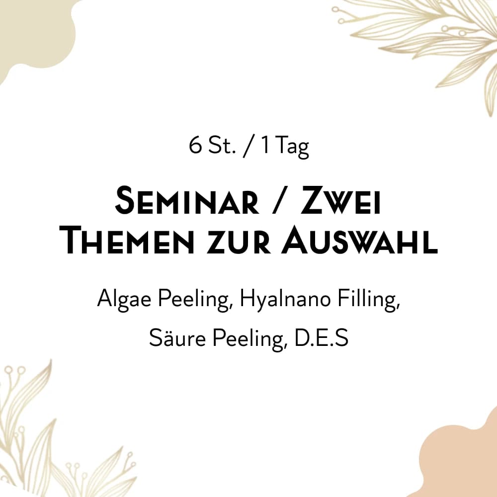 Seminar / Zwei Themen zur Auswahl