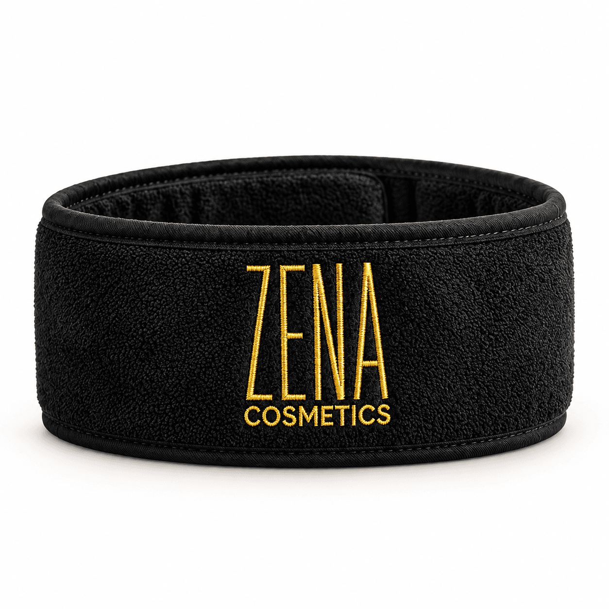 ZENA Kosmetik-Stirnband · Schwarz
